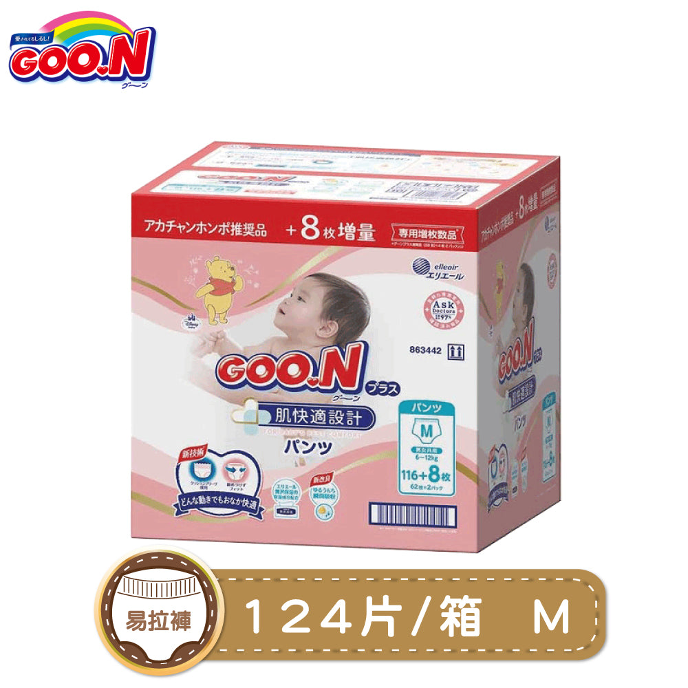 日本大王 肌快適(褲型)紙尿褲/尿布-(M~L)(迪士尼彩盒版)日本境內版