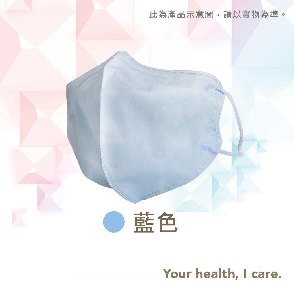 CAiRE艾可兒 新版醫用立體2D成人口罩(50/盒)-(經典系列/XL)