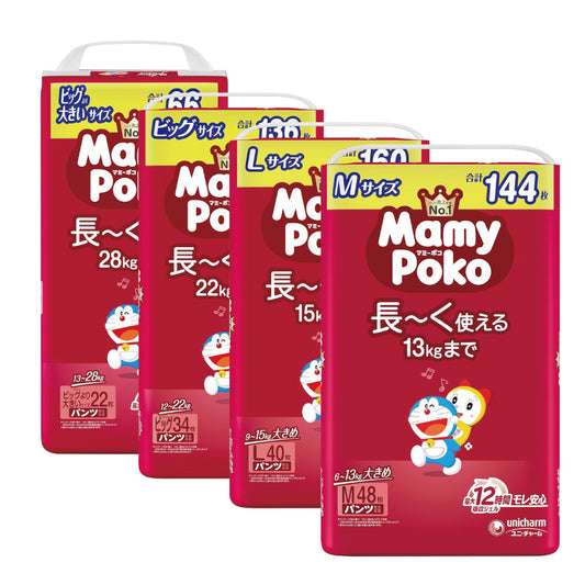 滿意寶寶 輕巧褲/尿布(哆啦A夢限定款) (M~2XL)日本境內版