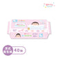 多入組/箱購 |【櫻桃小丸子】純水濕式衛生紙(40抽)_36包/箱