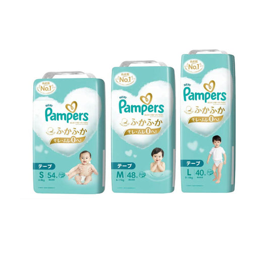 Pampers幫寶適極致呵護 黏貼型尿布 拉拉褲 S/M/L-4包/箱(日本境內版)